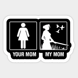 Trendy and Fun T-Shirts For Moms Sticker